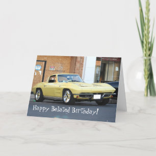 Carte Vette jaune classique