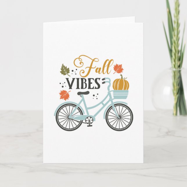 Carte Vibes Automatiques À Vélo (Devant)