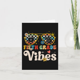 Carte Vibes de 5e année - Équipe de 5e année Rétro 1er j