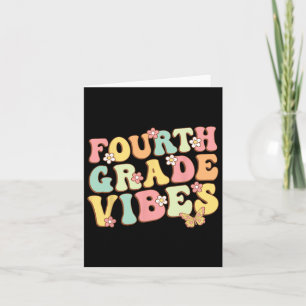Carte Vibes de classe Hello Équipe 4e année Enseignant E