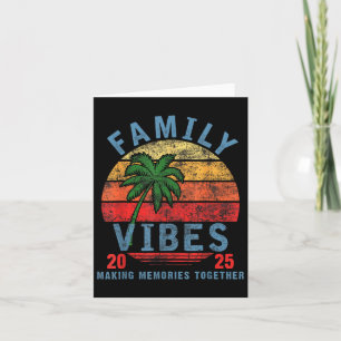 Carte Vibes de famille 2025 Rassemblement familial Vacan