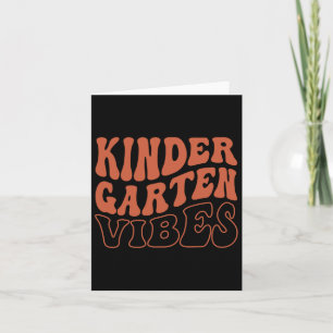 Carte Vibes De Jardin Ck À L'École Enseignants Filles Ga