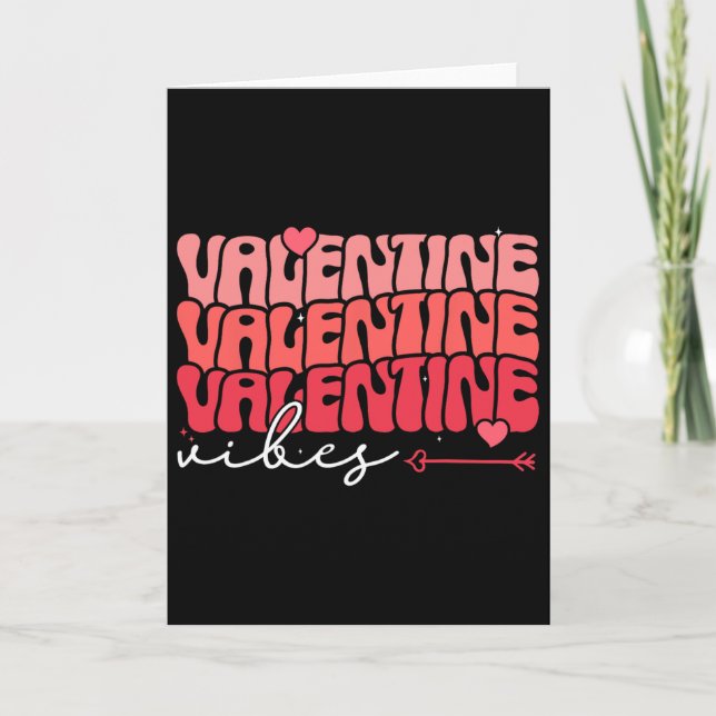 Carte Vibes de la Saint-Valentin Funny Saint-Valentin Py (Devant)