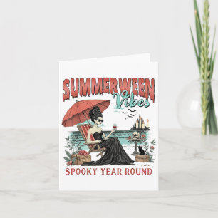 Carte Vibes de Summerween épouvantables toute l'année Fi