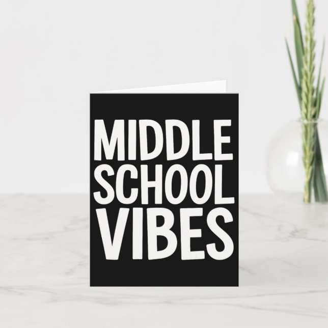 Carte Vibes du collège (Devant)