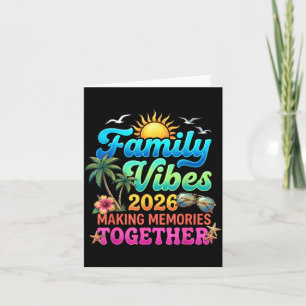 Carte Vibes familiales 2026 Création de souvenirs ensemb