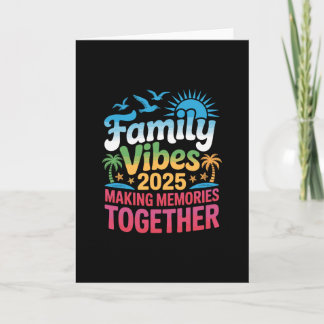 Carte Vibes Familiales Vacances 2025 Créer des Souvenirs