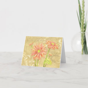 Carte Vibrant Jardin de marguerite Vide N'Importe Quelle