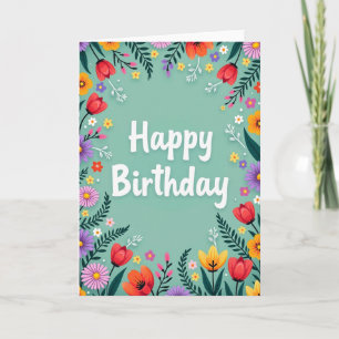Carte Vibrante Bloom