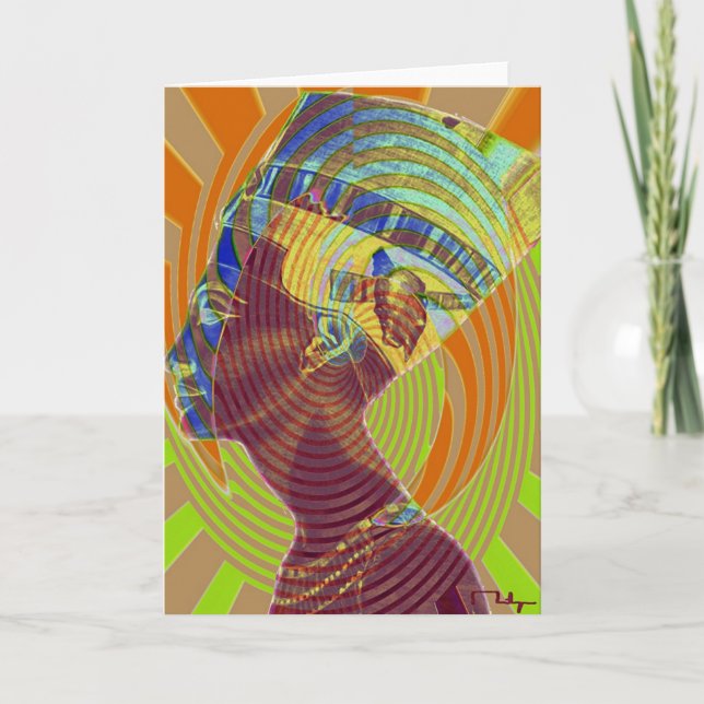 Carte vibrations inversées (carte) (Devant)