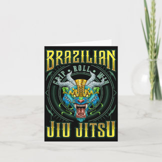 Carte Victoire de la prise BJJ - Tigre de Jiu Jitsu de g