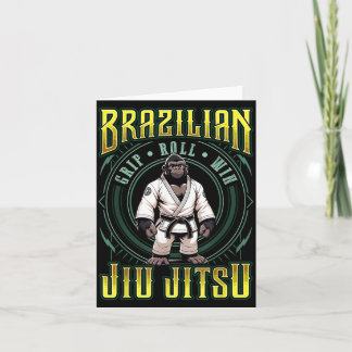 Carte Victoire de la prise de rouleau de BJJ - Jiu Jitsu