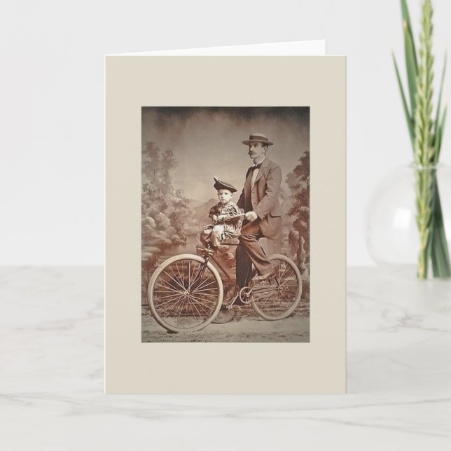 Carte Victorian Father's Day Greeting Card (Devant)