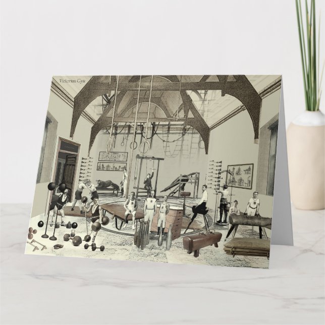 Carte Victorian Gym (Devant)