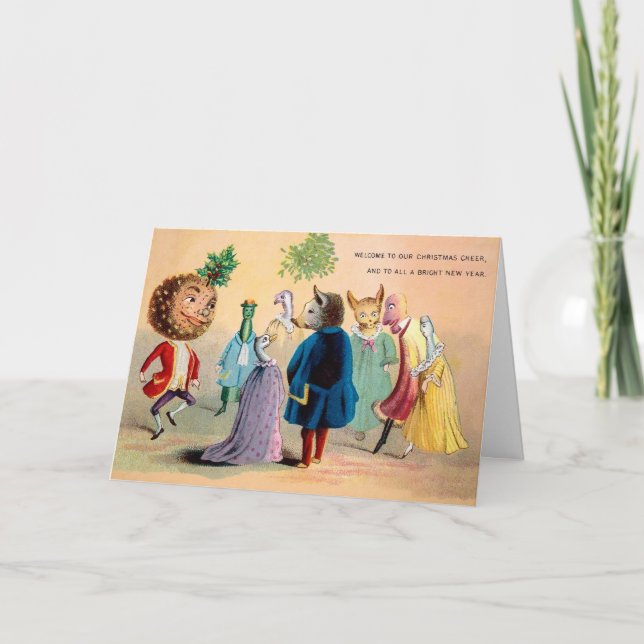 Carte Victorian Odd Christmas Party (Devant)