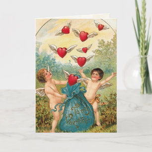 Carte Victorian Valentine's Day