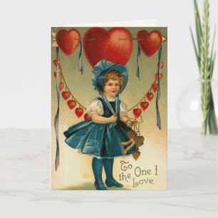 Carte Victorian Valentine's Day
