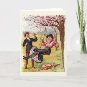 Carte Victorienne Anniversaire