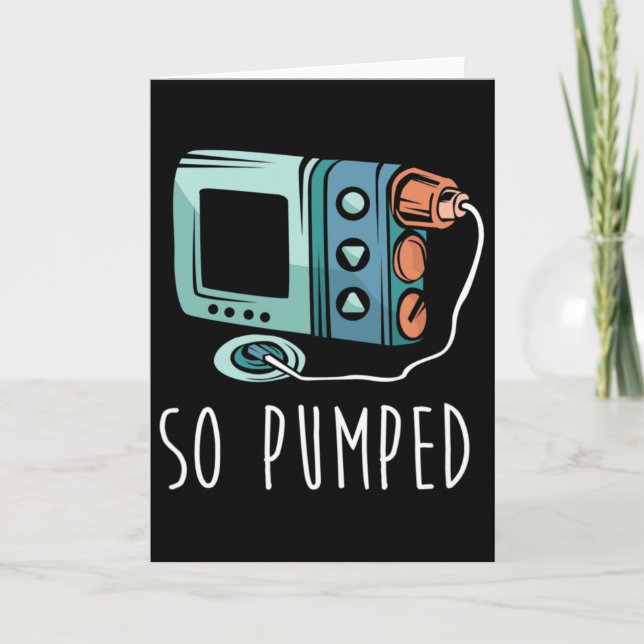 Carte Vie Diabétique Si Pompé Mois I de sensibilisation  (Devant)