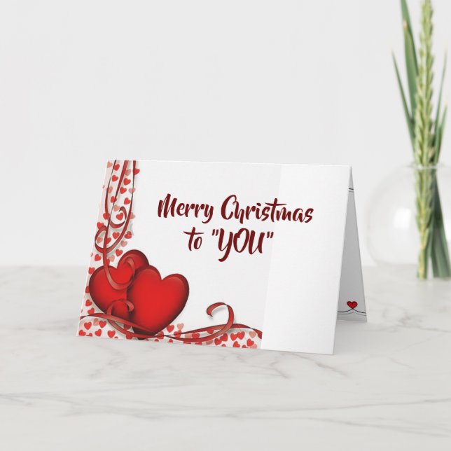 CARTE "VIE ENSEMBLE-RIEN DE MIEUX" **NOTRE ANNIVERSAIRE* (Devant)