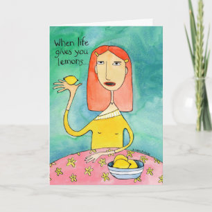 Carte Vie et citrons