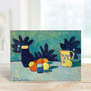 Carte Vie morte avec des fruits   von Jawlensky