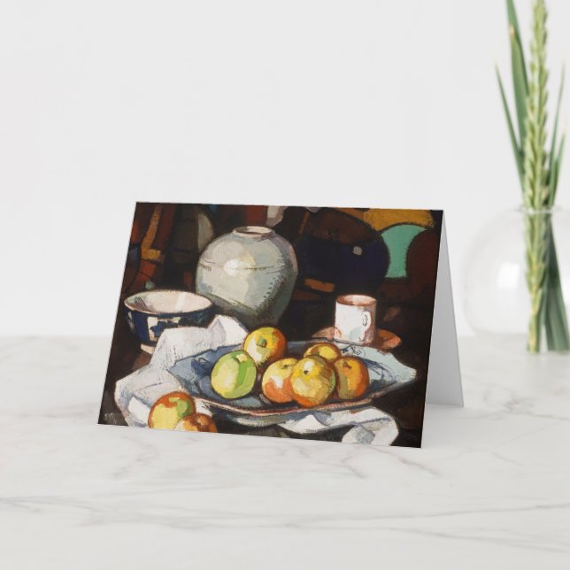 Carte Vie morte, pommes et jarres | Samuel John Peploe (Devant)