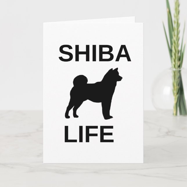 Carte vie shiba (Devant)
