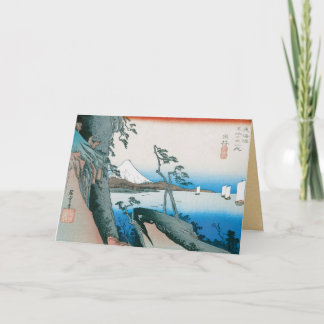 Carte Vieil art de Japonais de mode
