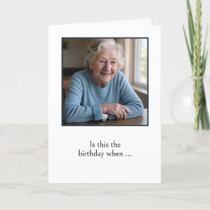 Carte Vieille Dame Humoristique Vieille Anniversaire