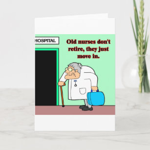 Cartes De Vœux Humour D Infirmiere Zazzle Fr