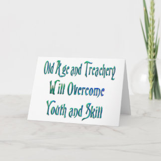 Carte Vieillesse et trahison