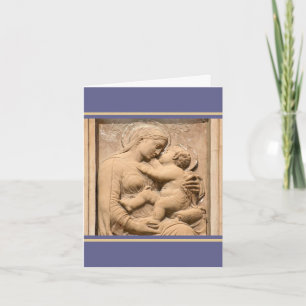 Carte Vierge à Noël