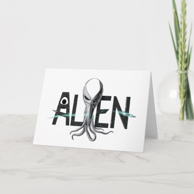 Carte vierge d'aliens de l'espace (Devant)