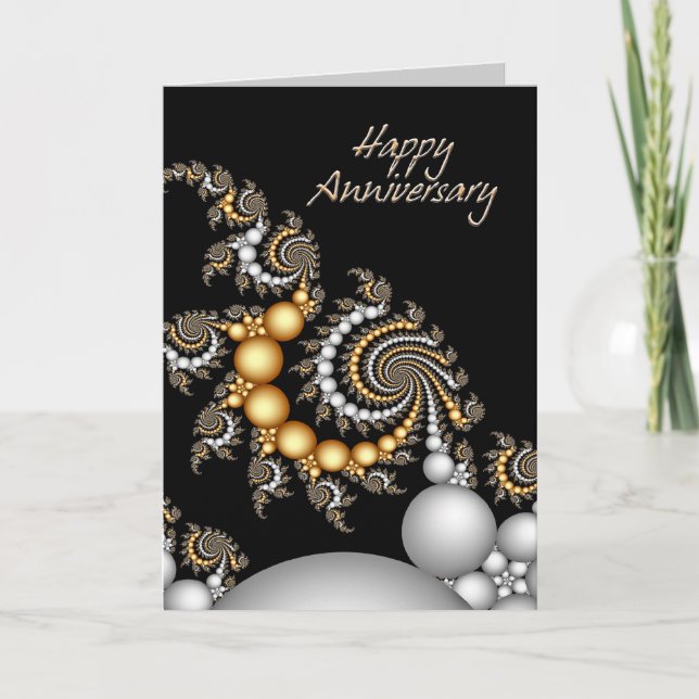 Carte vierge d'anniversaire (Devant)