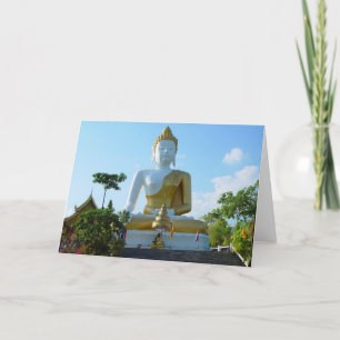 Carte vierge de Bouddha Chiang Mai Thaïlande
