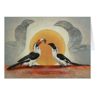 Carte vierge de calao par Andrew Denman