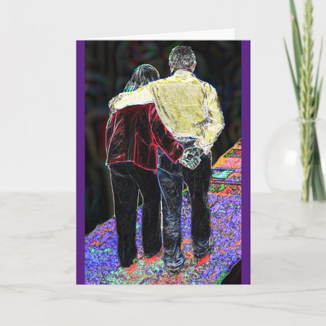 Carte vierge de drap de réconfort aimant (Devant)