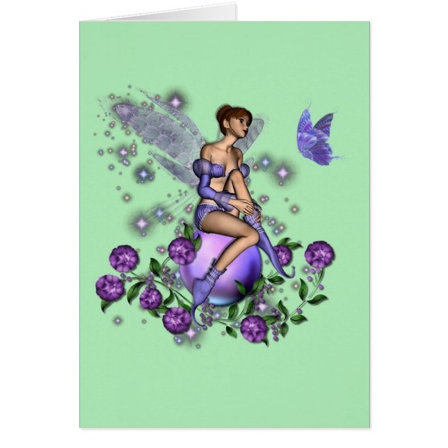 Carte vierge de Faery avec du charme de KRW (Devant)