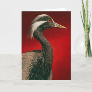 Carte vierge de grue de Demoiselle par Andrew