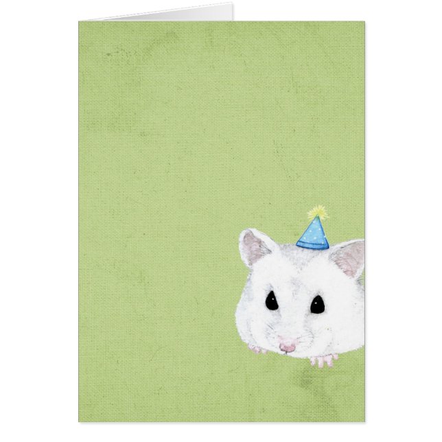 carte vierge de hamster (Devant)