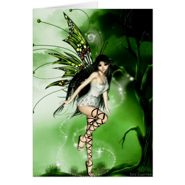 Carte vierge de la magie II de Fae (Devant)