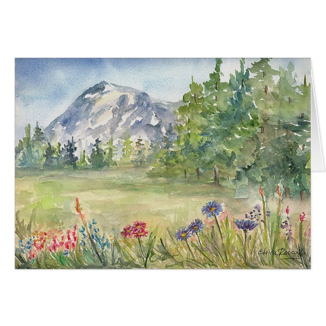 Carte vierge de Milou Monuntain (Devant horizontal)