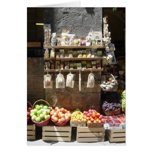 Carte vierge de support de fruit (Devant)