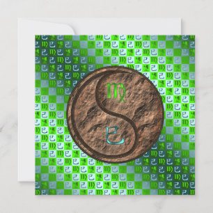 Carte Vierge et Serpent de la Terre