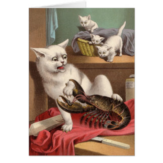 Carte vierge - homard choquant !