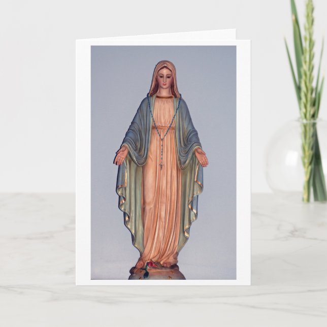 Carte Vierge Marie (Devant)