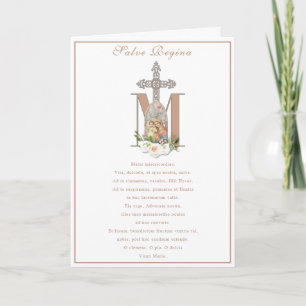 Carte Vierge Marie Jésus Prière catholique Religieuse