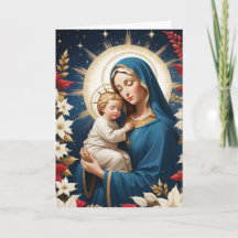 Vierge Marie Noël Catholique Traditionnel