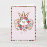 Vierge Marie Roses religieux Rosaire Floral Cathol